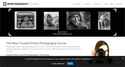 Desktop Screenshot of iphotographycourse.com