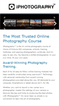 Mobile Screenshot of iphotographycourse.com